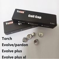 KOSTENLOSE DHL Original Yocan Evolve Caps plus XL-Verzeihung-Brennerkapfdeckel