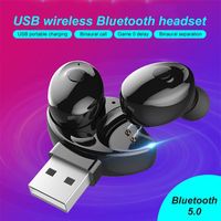 Nouveau XG12 XG13 XG15 XG17 TWS MINI MINI Bluetooth sans fil Bluetooth 5.0 Écouteurs Écouteurs à l'oreille Stéréo casque casque avec boîte de chargement FORA29A24