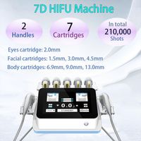 2022 휴대용 초음파 7D 업그레이드 HIFU 아름다움 안티 주름 스킨 강화 살롱 제품