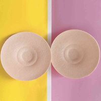 Anti bump cotton breast pad sweat absorbing breathable breast pad nipple non sticky water washing reusable breast pad