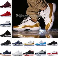 11 xi uomo scarpe da basket Bred Concord Legend Gamma Blue Hightop Shoes Sneakers economici Versione di alta qualità Sneakers EU con scatola