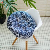 Yastık / Dekoratif Yastık Yuvarlak Baskılı Sandalye Koltuk Yastık Moda Ev Ofis Dekorasyon Kalınlaşmak Öğrenci Tatlı Çok Renkli