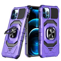 Armor Kingkong mobile accessories phone cases For LG STYLO 7 5G TPU PC Designer 360 rotating metal ring Car bracket Cover B