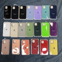 UPS DHL FEDEX Free 50pcs/Lot Original 1:1 with LOGO Liquid Silicone Case 74 colors For iphone 13 12 11 Pro Max X XR XS MAX 8 7 6S Plus Phone Cover Cases