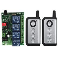 Smart Home Control 500m Universele Draadloze Remote Switch DC 12V 24V 4CH RELAY RADIO ONTVANGER MODULE met zenders