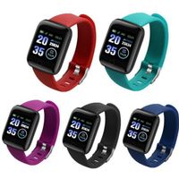 Smart Watches 116 Plus Wristband Health Sport Fitness Tracke...