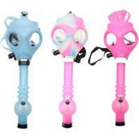 Unieke Silicone Gas Glass Water Bong Hookah High Grote Skull DAB Rigs Roken Accessoires met Acrylic Pipes