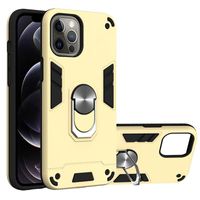 360 Kackstand Casi telefonici ibridi per iPhone 13 Pro Max 11 12 Mini X XS XR 6 7 8 PLUS PLUS ACCOLANTE AUTOMOBILE TORTA ANELLO MAGNETICO