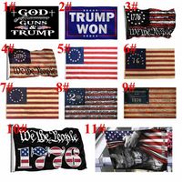 DHL Ücretsiz Amerikan Bayrağı-İnanç Korku Üzerinde Tanrı İsa 3x5ft Bayraklar 100D Polyester Afiş Kapalı Açık Canlı Renk Ile İki Pirinç Grommets ile Yüksek Kalite