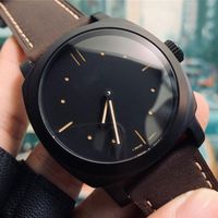 Luxury Mens Watch Leather strap Waterproof automatic mechanical movement 42 mm high quality