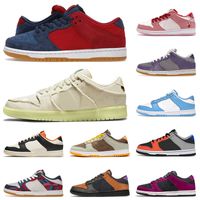 Schuhe Nike SB Dunky Low Off White OG Dunks Dunk 1 One Running Shoes Men Women Trainers UNC Coast Mummy Halloween Glow In The Dark Dusty Olive Designer Sneakers Size 36-45