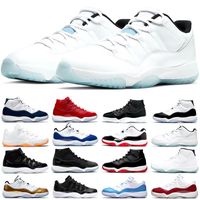 Jumpman 11 Basketball Shoes 11s Men Women Low Legend Blue Ci...