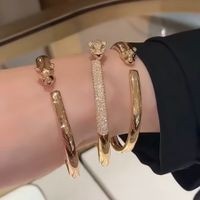 Panthere série bracelet 18 k or ne jamais fondre réplique officielle bijoux de qualité supérieure marque de luxe bracelet classique bracelet dames de plus haute qualité