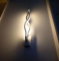 Duvar Lambası Ev Oturma Odası Için 12 W Lambalar Yatak Odası Yemek Koridor Kapalı Aplik Aydınlatma AC96-260V LED Işık Armatürleri