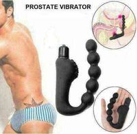 Nexy vibrateurs clitoris 10 vitesses Homme Prostate G Spot Vibrateur Anal Bead Bead Bead Bouchon Massager 0105