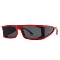 Gafas de sol Moda Pequeñas Square Munglasas para Mujeres Verano Al aire libre Gafas de sol Hombres Negro UV400