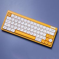 Klavyeler Kiraz Anahtarı Mekanik Oyun Klavye 140 Süt Beyaz XDA Profil Anahtar Kapak Japon Örnek Saf Tasarım KeyCaps
