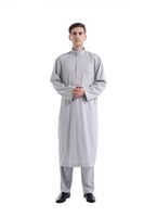 Ropa étnica Arabia Saudita Ramadán Musulmán Muslim Muslin Moda Moda Robe Middle East Laasser Bairam Dubai Jubba Throbe Turquía Hombres