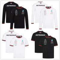 2022 2023 Новая рубашка F1 F1 рубашка с длинным рукавом вентиляторы Tops Tees AMG Petronas F1 Team Polo белая черная футболка