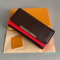 Designer- Vermelho Bottoms Lady Wallet Multicolor sacos Moeda Bolsa Cartão Titular Homens Mulheres Clássico Zipper Bolso