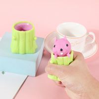 Fidget Squeeze Tolha Peneira Pena Titular Squirrel Cup Kids Brinquedos Novidade Engraçada Engraçada Desenhos Animados Animal Descompression Toy DHL