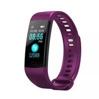 ABD Stok Y5 Akıllı İzle Kadın Erkek Çocuklar Kalp Hızı Monitörü Bluetooth Spor Smartwatch Su Geçirmez Relogio Inteligente Akıllı İzle A37