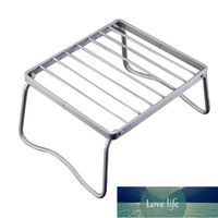 Mini Family Party Barbecue Grill Outdoor Stainless Steel Portable Folding Barbecue Grill Garden Rack Lightweight Kitchen Tools