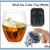 Cream Kitchen, Dining Bar Home & Garden Fashion Bones Skl Ice Cube Kitchen Chocolate Tray Sile Cake Candy Mold Cooking Tools Top Quality Dro