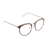 Gafas de sol Moda Lentes transparentes Espectáculos Marcos de metal Lente óptica Gafas Gafas Eyewear Vision Care