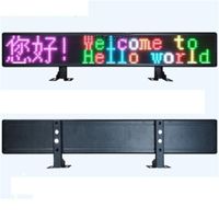 12v P6MM RGB 7 Color Window Advertising Display Taxi LED Sign Wifi Programmable Information Bracket Installati Modules