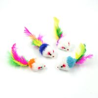 Fur Mice Cat Toys Soft and Durable for Play Catnip Mices for kittens