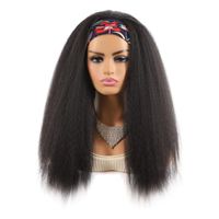Синтетические парики SINUO Long kinky Live Liver легко с повязкой высокой плотности натуральные черные волосы ежедневно косплей Perruques для женщин