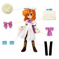 Higurashi When They Cry Hou Ryugu Rena Cosplay Costume White Uniform Dress + Hat for Animation Exhibition Beach Holiday Sexy Party Prom Night Dresses