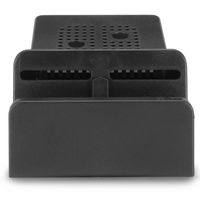 Caixa portátil da caixa do suporte da doca preta para a dissipação de calor da substituição do interruptor de Nintend Mini Base de refrigeração da doca de Digas para NS