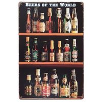 Пиво мира старинные жестяные знаки плакат ретро таблички бар Дом Галерея кухня гараж комната стены декор живопись