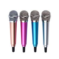 Portable Wired 3. 5mm Mini Handheld Microphone Stereo Mic for...