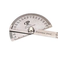 Professional Measuring Tool Stainless Steel Digital Protractor Round Head Rotary Goniometer Angle Ruler ferramentas manuais