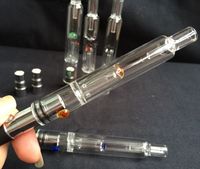 Nieuwste Pyrex Glas Water Verstuiver Hookah Pen Smoking Pijpen E Cig Tank Droog Herb Wax Vaporizer Glas Shisha Atomizer voor EGO EVOD-batterij