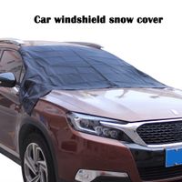 Samochodowa pokrywa przednia szyba przednia okno pokrywa Zapobiegaj śnieżnym lodowym ekranu SUV Sun osłona pyłu deszcz oprzeć wodoodporne pokrywy