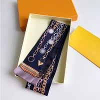 Luxury Designer Woman&#039;s Scarf, Fashion Letter Copy Handbag Scarves Bandanas Neckties, Hair Bundles ,Silk Material Wraps 21082802W