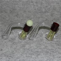 Fumar Terp Vacuum Quartz Banger OD 20mm Con Pulido 14mm Masculino Junta Femenino Sburper Une Ul Claves para el colector de néctar de cristal de Bong