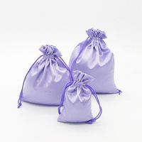 Satynowe torby ze sznurkiem Prezent Wouch Mini Biżuteria Torba Small Wedding Favor Torba