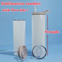 20oz 30oz STRAIGHT Sublimation Tumbler seamless skinny with ...