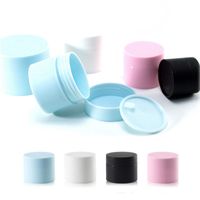 5G 15G 20G 30G PP Frosted Cosmetic Cream Jars Bottles With L...