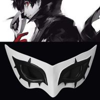 Accesorios de disfraces Persona 5 Hero Arsene Joker Mask Cosplay ABS Eye Patch Mascarilla Kurusu Akatsuki Cosplay Prop Pap Rol Play Mask Halloween Acceso