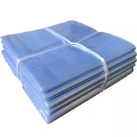 2021 new 100Pcs PVC Heat Shrink Wrap Film Bag Plastic Membrane Shrinkable Packaging Clear Cosmetics Books Shoes Storage Packing Pouches