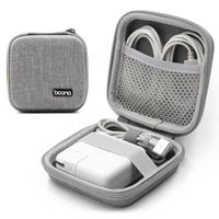 Sacs de rangement accessoires MacBook Adaptateur Power Case Organisateur Portable Sac de transport pour Chargeur Apple