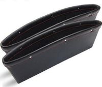 2021 Новое качество Кожаные сиденья автомобильные организаторы боковой трещины Chater Storage Box Car Sear Plit Pocket Black Beige