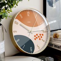 Nordic Quartz Relógio de Parede Moda Criatividade Decoração Mural Sala de estar Grande Horloge Murale DK50WC relógios