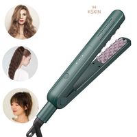 Volumizador de cabello cabello cabello arrugador volumen de estilo herramienta eléctrico mini curling hierro cabello raíz mullido férula de maíz whisker waver 220224